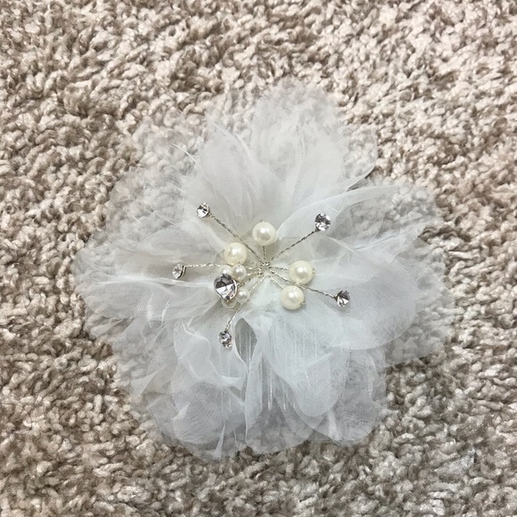 Bel Air Accessories - Bel Air Bridal Crystal Pearl Wedding Hair Clip